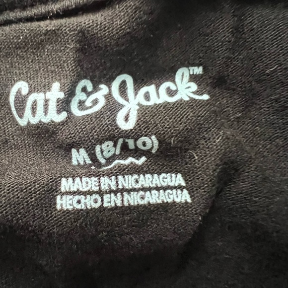 Cat & Jack cotton big boys short sleeve tee’s black and navy - Picture 3 of 3